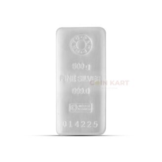 500 Gm Silver Casted Bar 9999 Purity